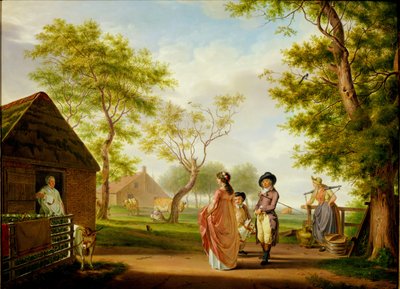 Visit to the Country Dairy by Johan Prey